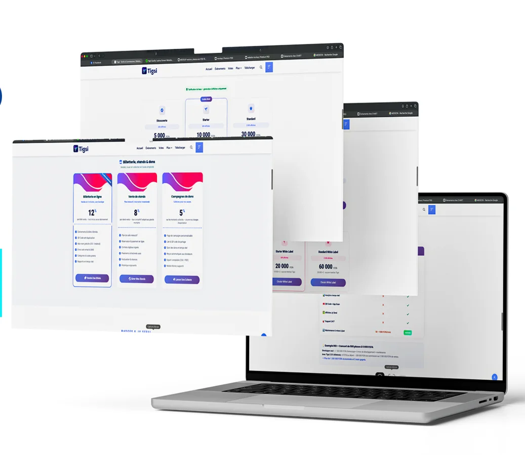 Tarifs clairs et transparents sur Tigsi