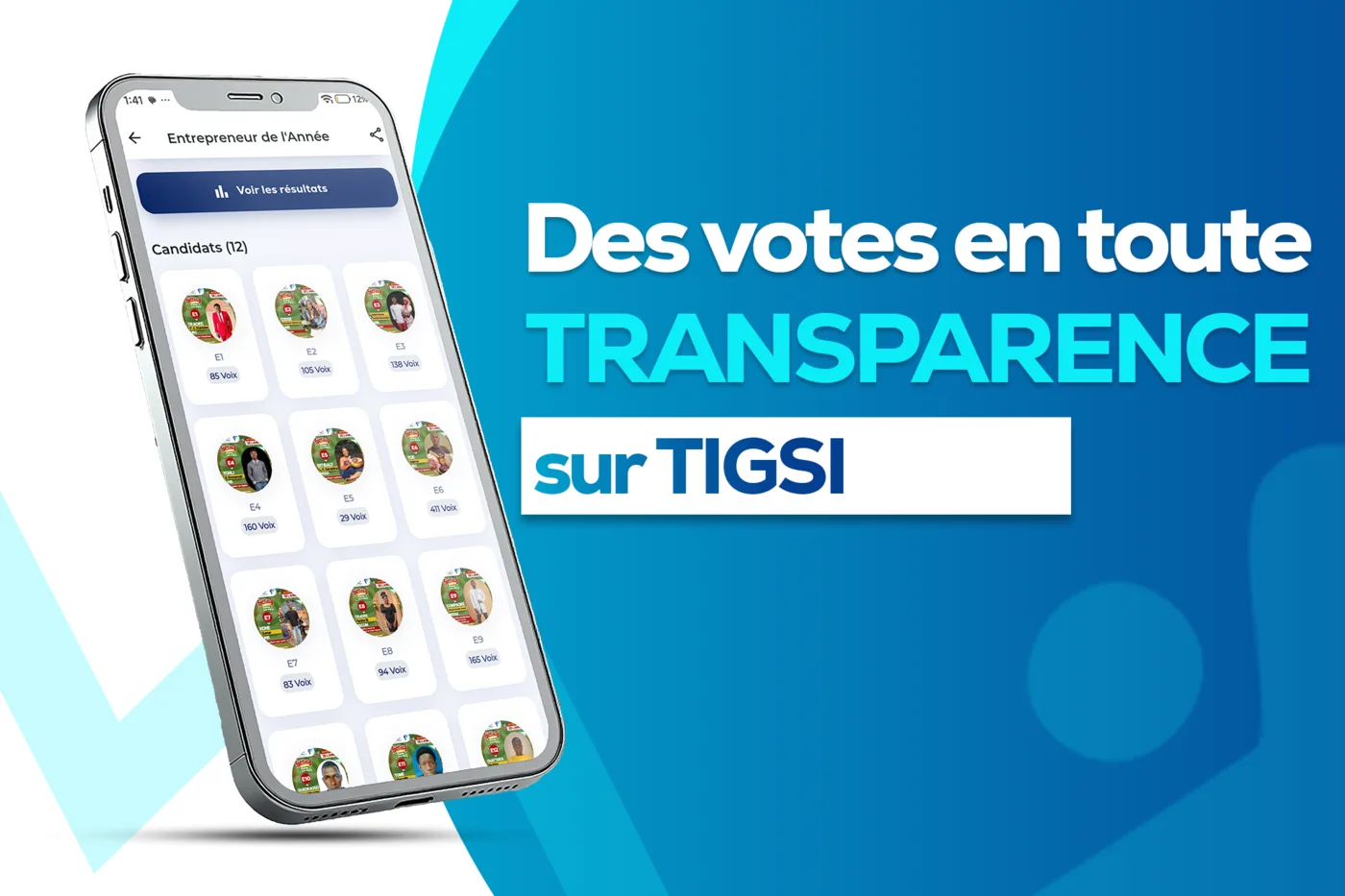 Des votes en toute transparence sur Tigsi